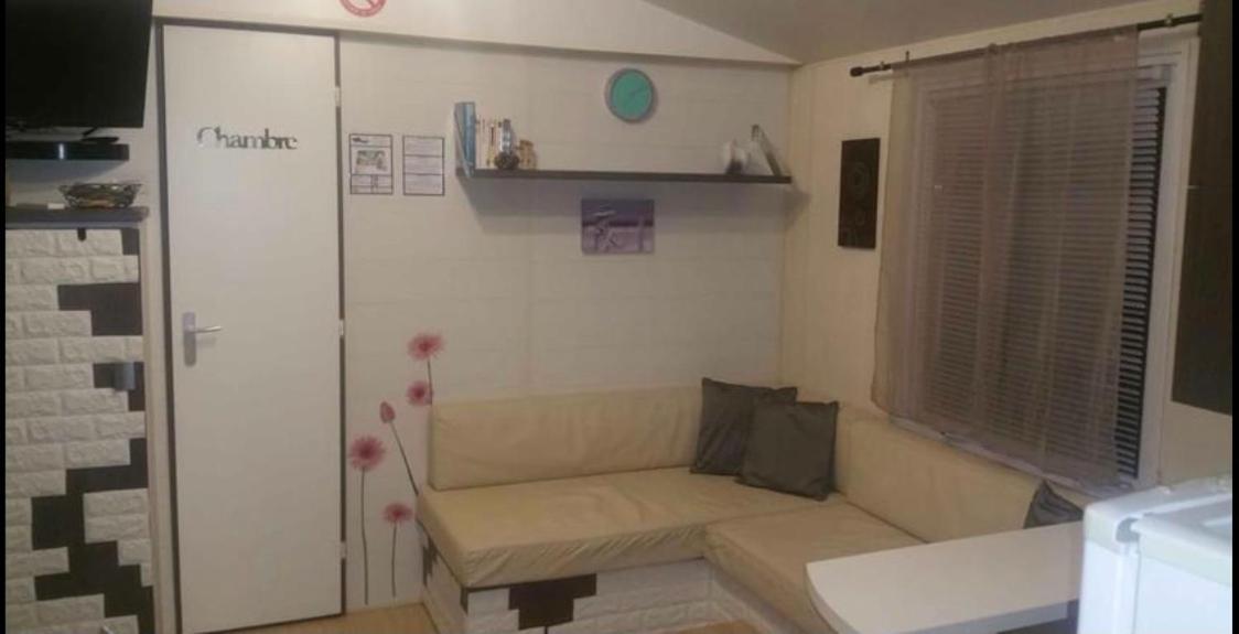 Mobil Home Bungalow 6 Personnes Villeneuve Loubet Plage Marina Baie Des Anges Exterior foto
